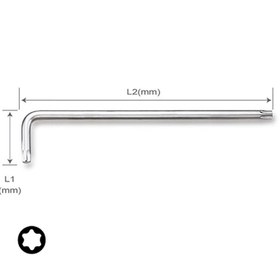 تصویر آلن ستاره ای بلند T10 تاپ تول TOPTUL کدAIAL1007 