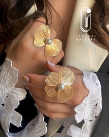 تصویر انگشتر گل درشت 