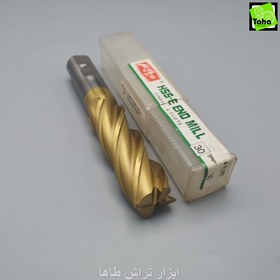 تصویر مته فرز30 طول166 HSS-E طلایی بلندهونگدا 