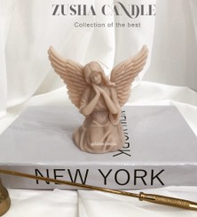 تصویر شمع فانتزی طرح دختر فرشته 