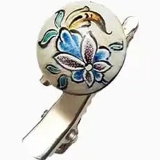 تصویر سنجاق سینه میناکاری 