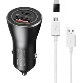 تصویر شارژر فندکی ریمکس مدل RCC107 PD+QC 36W Remax RCC107 PD+QC 36W Car Charger