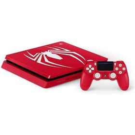 تصویر کنسول بازی سونی (استوک) PS4 Slim Spider Man | حافظه 1 ترابایت PlayStation 4 Slim (Stock) 1TB Bundle Spider Man Limited Edition