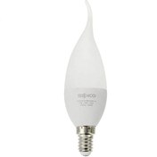 تصویر لامپ شمعی LED سیدکو اشکی مات Sidco E14 7W ا Sidco E14 7W LED Lamp Sidco E14 7W LED Lamp