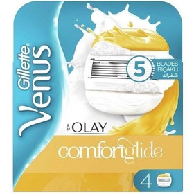 تصویر تیغ یدک ژیلت Venus And Olay Comfortglide Gillette Venus And Olay Comfortglide Razor Blade