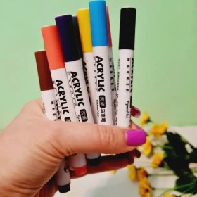 تصویر ماژیک اکرلیک 12 تایی 