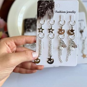 تصویر حلقه مو گوشواره مو 