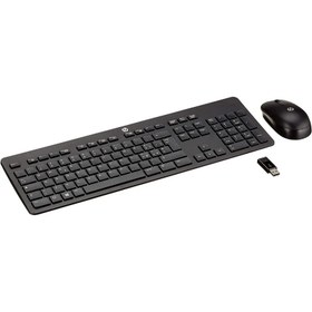 تصویر کیبورد و ماوس بی سیم اچ پی مدل Slim T6L04AA HP T6L04AA Slim Wireless Keyboard and Mouse