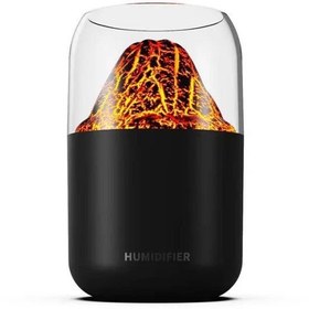 تصویر دستگاه بخورسرد طرح آتشفشان Volcano humidifier M15 