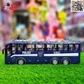 تصویر اتوبوس کنترلی اسباب بازی پلیس مدل اسکانیا CITY BUS 1954 