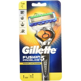 تصویر خودتراش ژیلت Gillette سری Fusion مدل Pro Glide 5 یک دسته و یک تیغ 