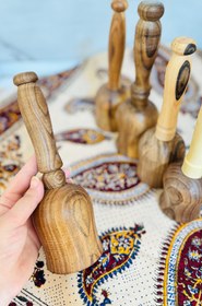 تصویر گوشتکوب چوبی سنتی / ابزار کاربردی آشپزخانه 