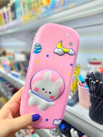 تصویر جامدادی تبلتی برزنتی کوچک - موشک / پسرانه 