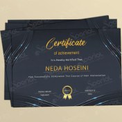 تصویر دانلود سرتیفیکیت ناخن کار کد 88 