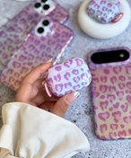 تصویر ایرپاد ست قاب پلنگی Violet (کدa0300) 