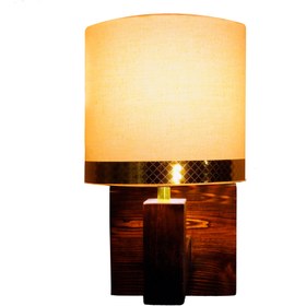 تصویر چراغ دیوارکوب چوبی مسینا T1 wall lamp T1