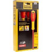 تصویر مجموعه ۶ عددی پیچ گوشتی عایق استنلی مدل ۰-۶۵-۴۴۳ ۱۰۰۰ ولت 