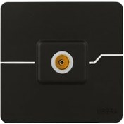 تصویر پریز آنتن توکار مدل T2 ویرا الکتریک priz anten T2 veera