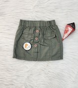 تصویر دامن کتان بهار کد 4164 