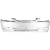 تصویر سپر جلو ریو سفید فابریک با 24 ماه ضمانت | پارسیان Rio white front bumper