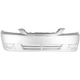 تصویر سپر جلو ریو سفید فابریک با 24 ماه ضمانت | پارسیان Rio white front bumper