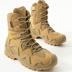 تصویر بوت مردانه بژ SİNGLE SWORD | 602-BOT اورجینال 