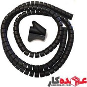 تصویر نظم دهنده سیم و کابل سیم زیپ 2 متری با قطر 16 SIM Zip