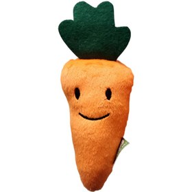 تصویر عروسک بازی سگ و گربه، طرح هویج، سویل پت 