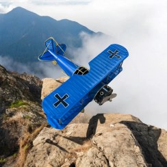 تصویر دکوری فلزی مدل هواپیما 