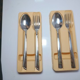 تصویر قاشق چنگال یونیک 