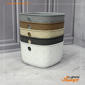 تصویر سبد گاباردین 4 لیتری زیبا 