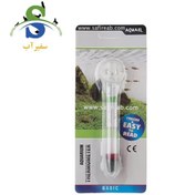 تصویر دماسنج شیشه ای جیوه ای آکوا ال 