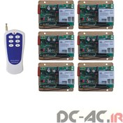 تصویر فرستنده و گیرنده 6 کانال 