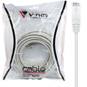 تصویر کابل شبکه CAT6 وی نت طول 10 متر ا vnet CAT6 Patch cord Cable 10m vnet CAT6 Patch cord Cable 10m