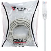 تصویر کابل شبکه CAT6 وی نت طول 10 متر vnet CAT6 Patch cord Cable 10m