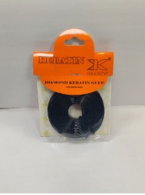 تصویر چسب رولی اکستنشن کراتین اصلی - بی رنگ 