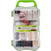 تصویر مجموعه ۷۰ عددی لوازم جانبی فرز انگشتی سیلور مدل GTP01A16 