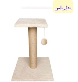 تصویر اسکرچر گربه مدل یاس در ابعاد 50*50*60 برند مهر yas model