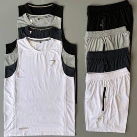 تصویر تاپ شلوارک GYMSHARK 