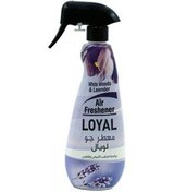 تصویر اسپری خوشبو کننده هوا لویال 450 میل رایحه چوب سفید و اسطوخودوس| Loyal air freshner white woods & lavender 