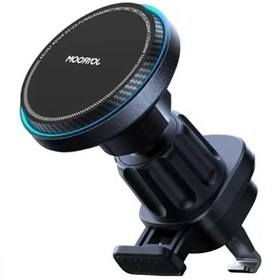 تصویر هولدرو شارژر وایرلس مگنتی دریچه کولری جویروم JOYROOMMagnetic Car Wireless Charger Holder JRZS387 