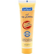 تصویر کرم محافظ پای بچه ایروکس 100 گرمی زرد ضد درد، سوختگی و التهاب