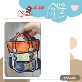 تصویر زیپ کیپ فانتزی طرح کیف 