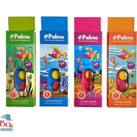 تصویر آبرنگ 6 رنگ پالمو 