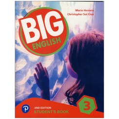 تصویر کتاب بیگ انگلیش 3 ویرایش دوم کتاب Big English 3 2nd Edition