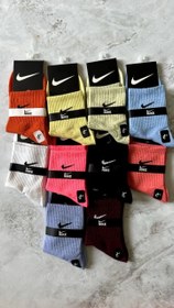 تصویر جوراب مردانه مدل نایکی نیم ساق Nike men's half leg socks