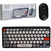تصویر ست ماوس و کیبورد بی‌سیم میکاسو مدل KB-C027 