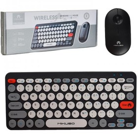 تصویر ست ماوس و کیبورد بی‌سیم میکاسو مدل KB-C027 