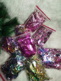 تصویر ریسه زری رنگی 