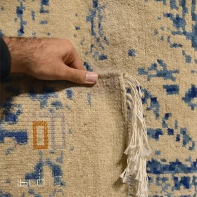 تصویر فرش دستبافت طرح حوض 